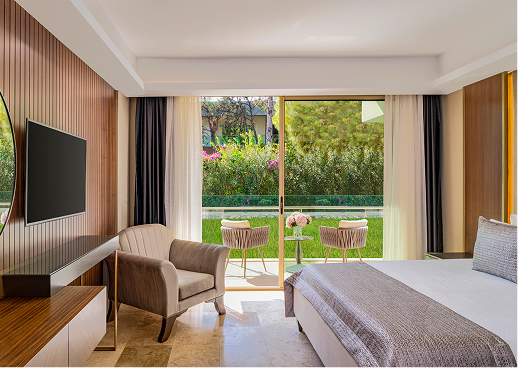 Bahçe Manzaralı Aile Odası